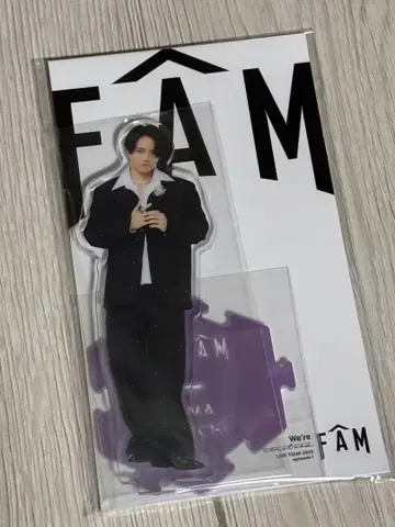 Timelesz FAM 키쿠치 후마 아크릴 스탠드