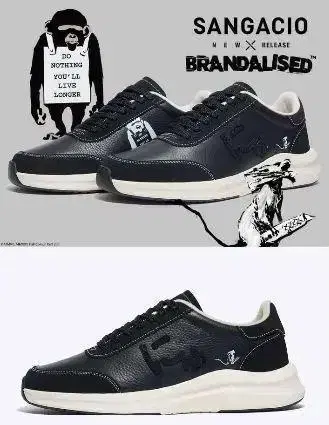 에니블로우 'BRANDALISED' 블랙 미사용 새상품 26cm US8