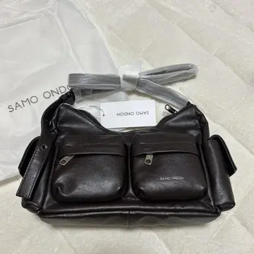 SAMO ONDOH Pocket Mug Bag M 사이즈 브라운