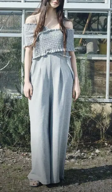 Heather 크로스 셔링 올인원 그레이