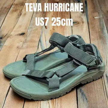 TEVA HURRICANE 테바 허리케인 25cm 유니섹스 카키
