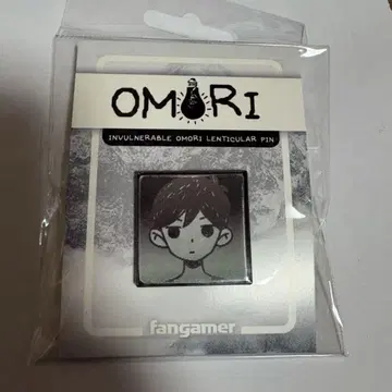 OMORI 봉돌 렌치형 핀 배지