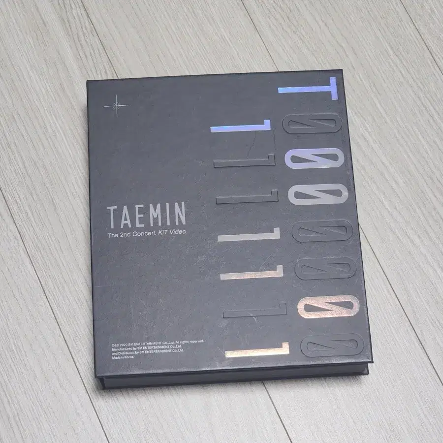 【新品未開封】TAEMIN T1001101 kit video Unboxing TAEMIN [T1001101] 태민 (Kit Video) SHINee 샤이니