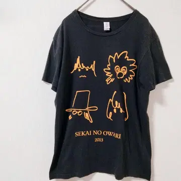 [ SEKAI NO OWARI ] 라이브 T셔츠 2013년 M