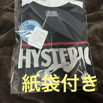 HYSTERIC 레코드 샵 T셔츠 M 사이즈 블랙