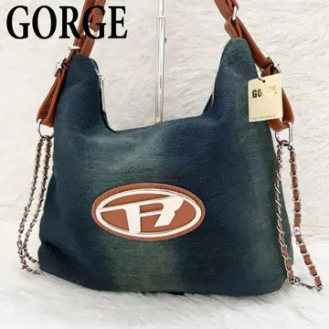 [새상품] GORGE Y2K 원 숄더백 숄더 백팩 데님 로고