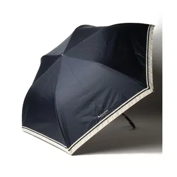 새상품 Aquascutum 빅 W 보더 우천 겸용 접이식 우산