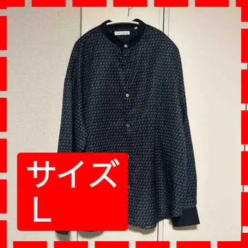 TAKEO KIKUCHI 다케오 키쿠치 밴드 카라 셔츠 L