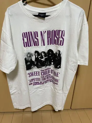 GUNS N' ROSES 티셔츠 XL 건즈 앤 로지즈