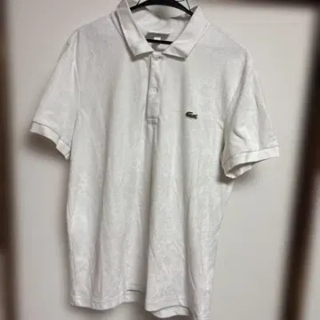 Lacoste 화이트 피케 셔츠
