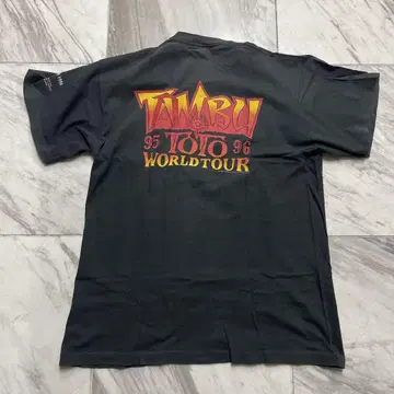 1990년대 TOTO TAMBU 재팬 투어 티셔츠 후르츠 바디