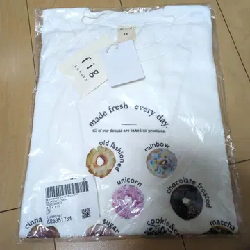 [미개봉 새상품] 피그 런던 the DONUT Tshirt 화이트