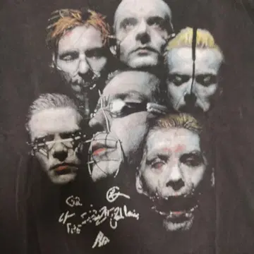 람슈타인 RAMMSTEIN 밴딩 티셔츠
