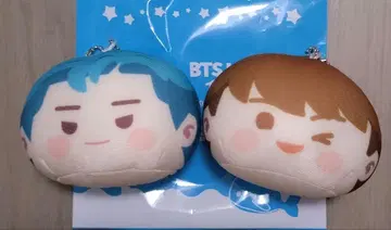 스시로 BTS 인더섬 콜라보 비즈 오테다마 봉제 인형 JIN RM