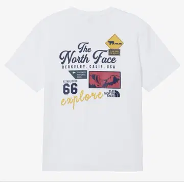 The North Face 화이트 티셔츠