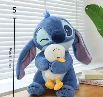 스티치 봉제 인형 안기 사이즈 약 30cm