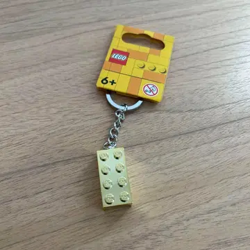 [새상품] LEGO 2x4 골드 키링 850808