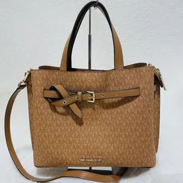 MICHAEL KORS 브라운 숄더백