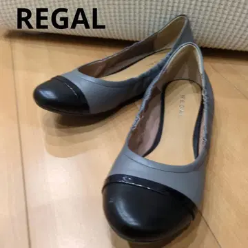 REGAL 리갈 플랫 펌프스 바이컬러 25