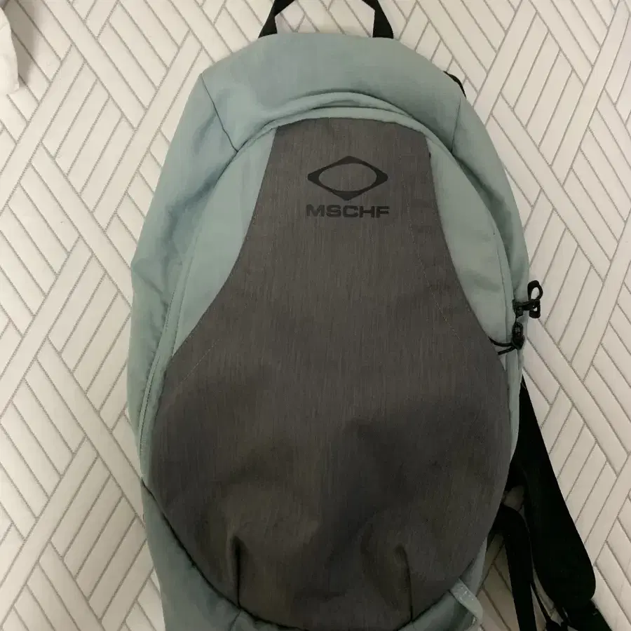 MISCHIEF | 미스치프 Mischief Rhombus Backpack Blue on