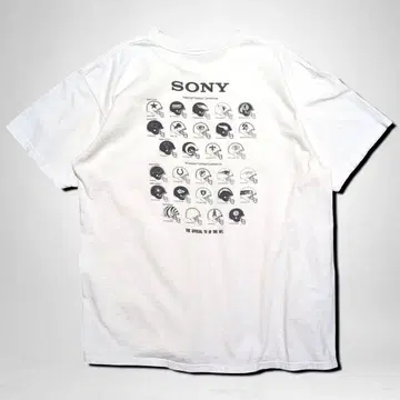 SONY NFL 소니 미식축구 90년대 USA 제작 기업 IT 티셔츠