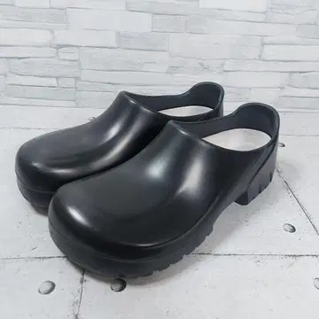 버켄스탁 A630 PU 크로그 사보 샌들 블랙