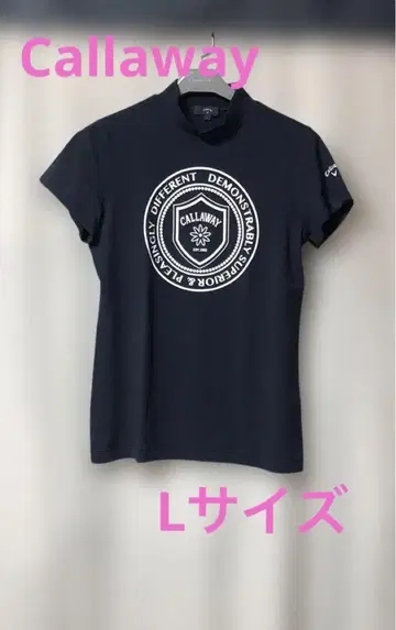 캘러웨이 캘러웨이 모크넥 반팔 셔츠 L 사이즈 네이비