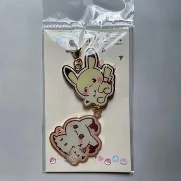 포켓몬 포케피스 메탈 참 세트 피카츄&미미큐