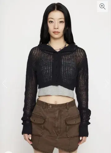 LAGUA GEM LOOSEY HOODIE 상의 BLK 블랙