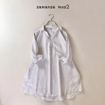samansa mos2 사만사모스모스 린넨 블렌드 넉넉한 튜닉