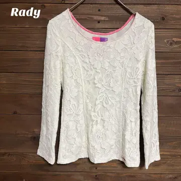 [레이디] Rady 꽃무늬 레이스 긴팔 상의 블라우스 F
