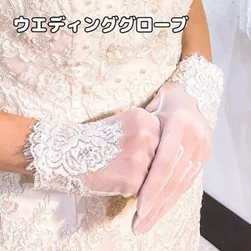 비즈 자수 웨딩 숏 글러브 결혼식 잡화 브라이덜