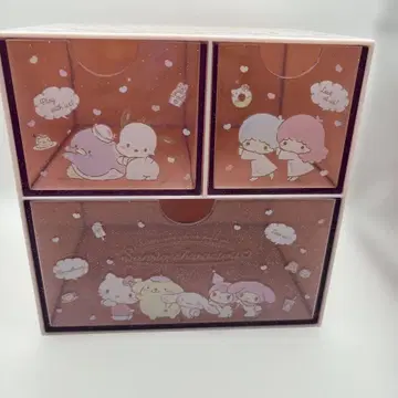 산리오 캐릭터 미니 가슴 서랍