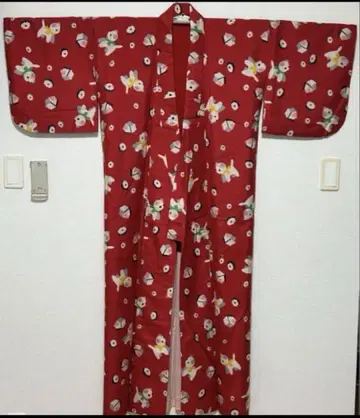 명선 앤티크 기모노 아기 고양이 고양이 네코 집 오무스비 오니기리