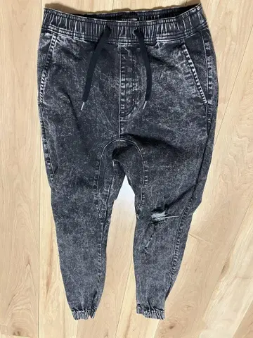 ZANEROBE 블랙 데님 팬츠 32