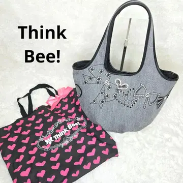 [새상품급] Think Bee! 리본즈 토트백 쇼핑백 포함
