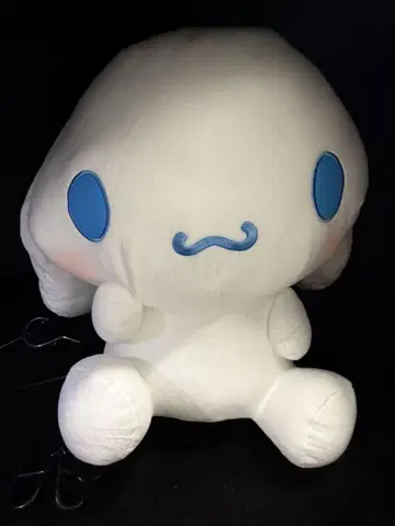 시나몬 롤 봉제 인형 약 30cm 화이트