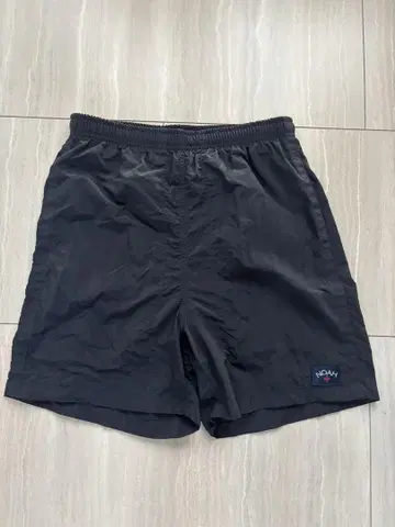 NOAH 블랙 숏팬츠 S