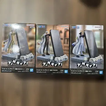 ONEPIECE 피그라이프 아카이누 키자루 아오키지 3체 세트