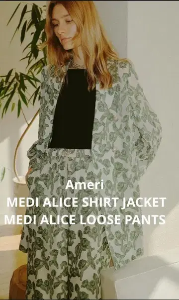 Ameri MEDI ALICE SHIRT JACKET& PANTS