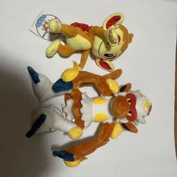 히코자루&고우카자루 봉제 인형 택 포함
