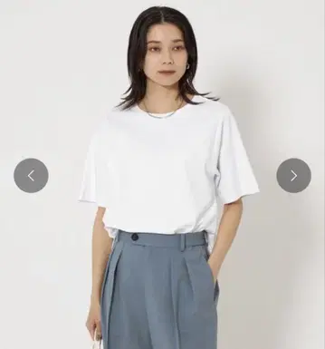 KOKAGE 라운드 헴 티셔츠 접촉 냉감 UV 컷