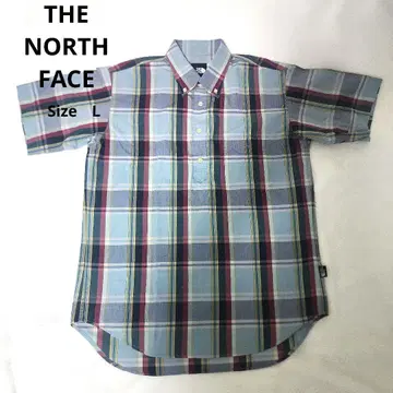 THE NORTH FACE 반팔 체크 셔츠