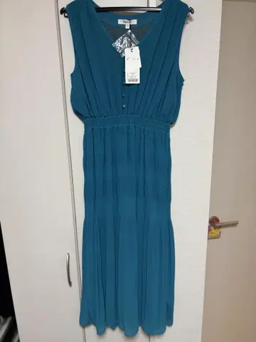 MOUSSY 슬리브리스 원피스 틸