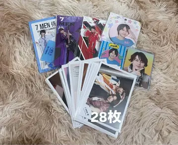 7 MEN 사무라이 B&ZAI 야바나 레이 굿즈 공식 사진 묶음 판매
