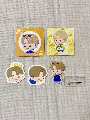 스시로 BTS 인더섬 지민 세트