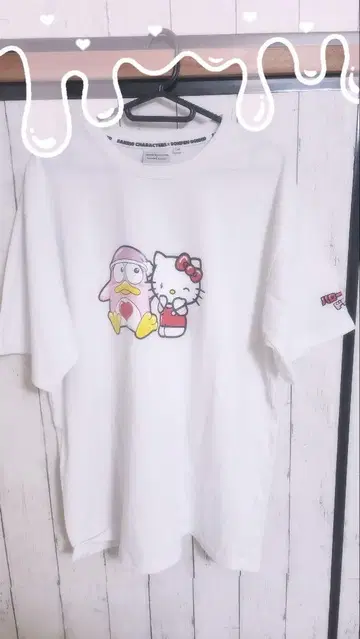돈키 산리오 캐릭터 T셔츠