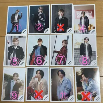 SixTONES 쿄모토 타이가 공식 사진 25매 세트