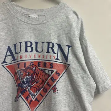 구제 의류 90년대 오번 대학 칼리지 티셔츠 XL 빈티지 USA