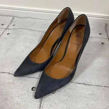 더블 스탠다드 클로징 하이힐 361/2 스웨이드 23.5cm